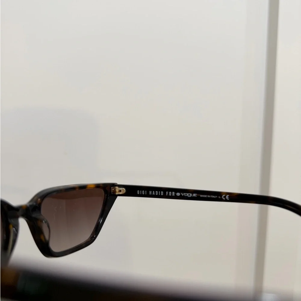 Vogue x Gigi Hadid Tortoiseshell sunglasses